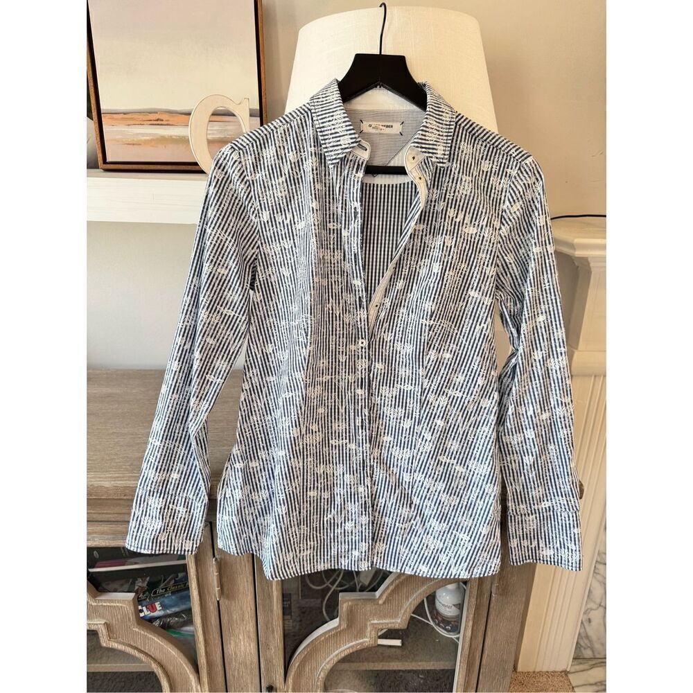 Gerry Weber Floral Button‎ Down women’s Size 6